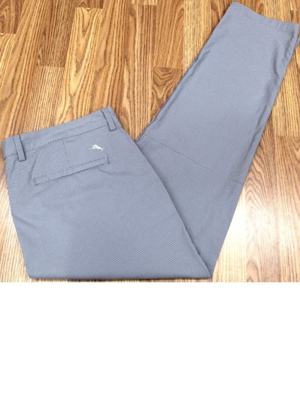 38x30 | TOMMY BAHAMA REGULAR FIT FIT PANTS NYLON/SPANDEX GRAY Sz 38W x 30L
